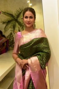 Actress Lavanya Tripathi in Silk Saree Photos