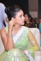 Lavanya Tripathi Hot Photos in Light Yellow Green Transparent Saree
