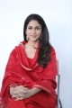 Actress Lavanya Tripathi Red Churidar Dress Photos