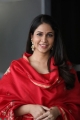 Actress Lavanya Tripathi Red Churidar Dress Photos