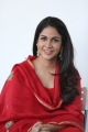 Actress Lavanya Tripathi Red Churidar Dress Photos