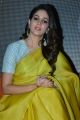 Actress Lavanya Tripathi Yellow Saree Photos @ Antariksham Movie Trailer Launch