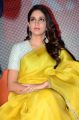 Telugu Actress Lavanya Tripathi Yellow Saree Photos
