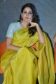 Antariksham Movie Actress Lavanya Tripathi Yellow Saree Photos