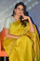 Actress Lavanya Tripathi Yellow Saree Photos @ Antariksham Movie Trailer Launch