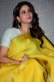 Actress Lavanya Tripathi Yellow Saree Photos @ Antariksham Movie Trailer Launch