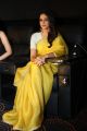 Actress Lavanya Tripathi Yellow Saree Photos @ Antariksham Movie Trailer Launch