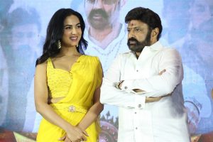 Sonal Chauhan, Balakrishna @ Legend Blockbuster 10 Years Celebration Stills