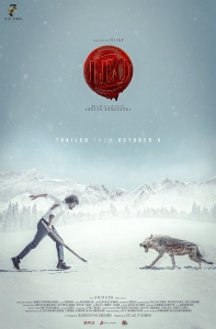 Thalapathy Vijay Leo Trailer Launch Poster HD