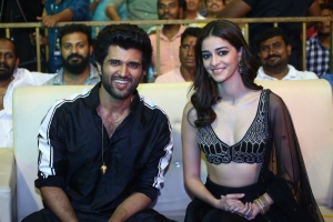 Vijay Deverakonda, Ananya Panday @ Liger Fandom Tour Warangal Photos