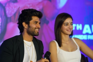 Vijay Deverakonda, Ananya Panday @ Liger Movie Press Meet Stills