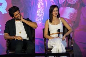 Vijay Deverakonda, Ananya Panday @ Liger Movie Press Meet Stills