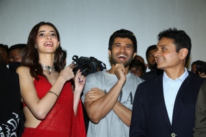 Ananya Pandey, Vijay Deverakonda @ Liger Movie Trailer Launch Stills