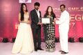 Kavipriya, Sivakarthikeyan, Kalaipuli S Thanu @ Living Legends Awards 2017 Photos