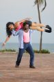 Karunas, Risha in Lodukku Pandi Tamil Movie Stills