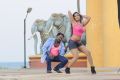 Karunas, Risha in Lodukku Pandi Tamil Movie Stills