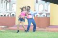 Karunas, Risha in Lodukku Pandi Tamil Movie Stills