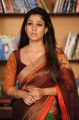 Actress Nayanthara in Saree IMages from Love Story Movie
