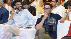 Sekhar Kammula, Aamir Khan @ Love Story Pre Release Photos