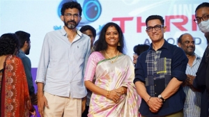 Sekhar Kammula, Easwari Rao, Amir Khan @ Love Story Pre Release Photos