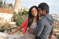 Aadi Shanvi in Lovely Movie Stills