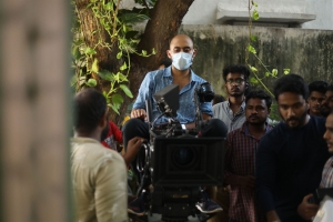 Cinematographer Sandeep K Vijay @ Lucky Man Movie On Location Stills HD