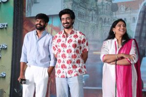 Mahesh, Srinath, Bhargavi @ Lucky Bhaskar Success Celebration Photos