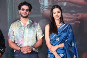 Dulquer Salmaan, Meenakshi Chaudhary @ Lucky Bhaskar Success Celebration Photos