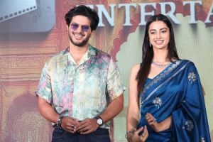 Dulquer Salmaan, Meenakshi Chaudhary @ Lucky Bhaskar Success Celebration Photos