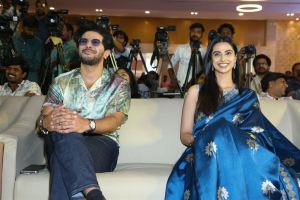 Dulquer Salmaan, Meenakshi Chaudhary @ Lucky Bhaskar Success Celebration Photos