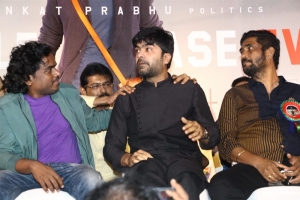 Yuvan Shankar Raja, Simbu, Suresh Kamatchi @ Maanaadu Movie Pre Release Event Photos