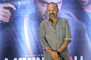 Director Venkat Prabhu @ Maanaadu Movie Pre Release Event Photos