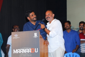 Suresh Kamatchi, Venkat Prabhu @ Maanaadu Movie Success Meet Stills