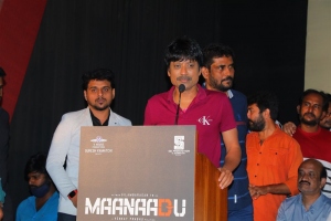 SJ Suryah @ Maanaadu Movie Success Meet Stills