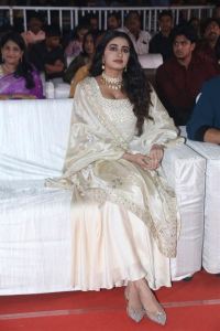 Actress Maanasa Choudhary Pictures @ Lucky Baskhar Pre Release