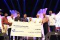 Kamal Hassan Presenting the Cheque of Rs 25 Lakhs to Adyar Cancer Institute