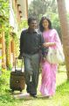 Karunas, Sheryl Pinto in Machan Tamil Movie Stills