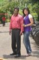 Sheryl Pinto, Karunas in Machan Tamil Movie Stills