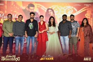 Macherla Niyojakavargam Reddy Song Launch Stills