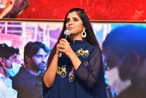 Anchor Shyamala @ Macherla Niyojakavargam Trailer Launch Stills