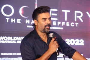 Actor R Madhavan Photos @ Rocketry The Nambi Effect Press Meet