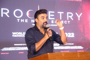 Actor Madhavan Photos @ Rocketry The Nambi Effect Press Meet