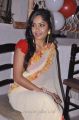 Telugu Actress Madhavi Latha in Cream Saree Hot Stills