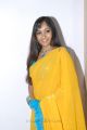 Madhavi Latha in Yellow Saree Stills