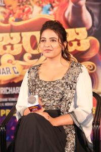 Actress Anjali @ Madha Gaja Raja Telugu Press Meet Stills