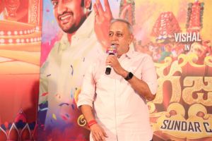 Gemini Kiran @ Madha Gaja Raja Telugu Press Meet Stills