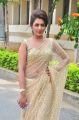 Actress Madhu Shalini in Saree Images @ Cheekati Rajyam Press Meet