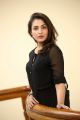 Goodachari Actress Madhu Shalini Black Dress Photos