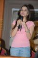 Actress Madhurima Banerjee Stills in Pink T-Shirt