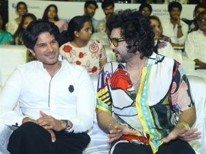 Dulquer Salmaan, Siddu Jonnalagadda @ MAD Movie Pre-Release Event Stills